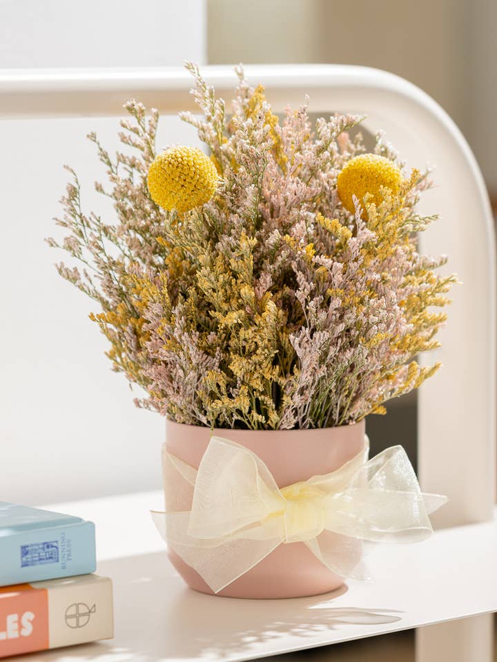 Banana Split Mini Pot Bouquet for wholesale by Wildflower Co.