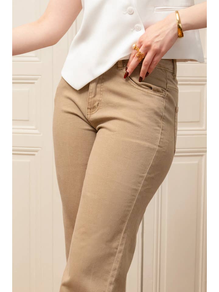 Vivid - Vendita all'ingrosso Jeans - Donna - Jean a gamba larga colore33