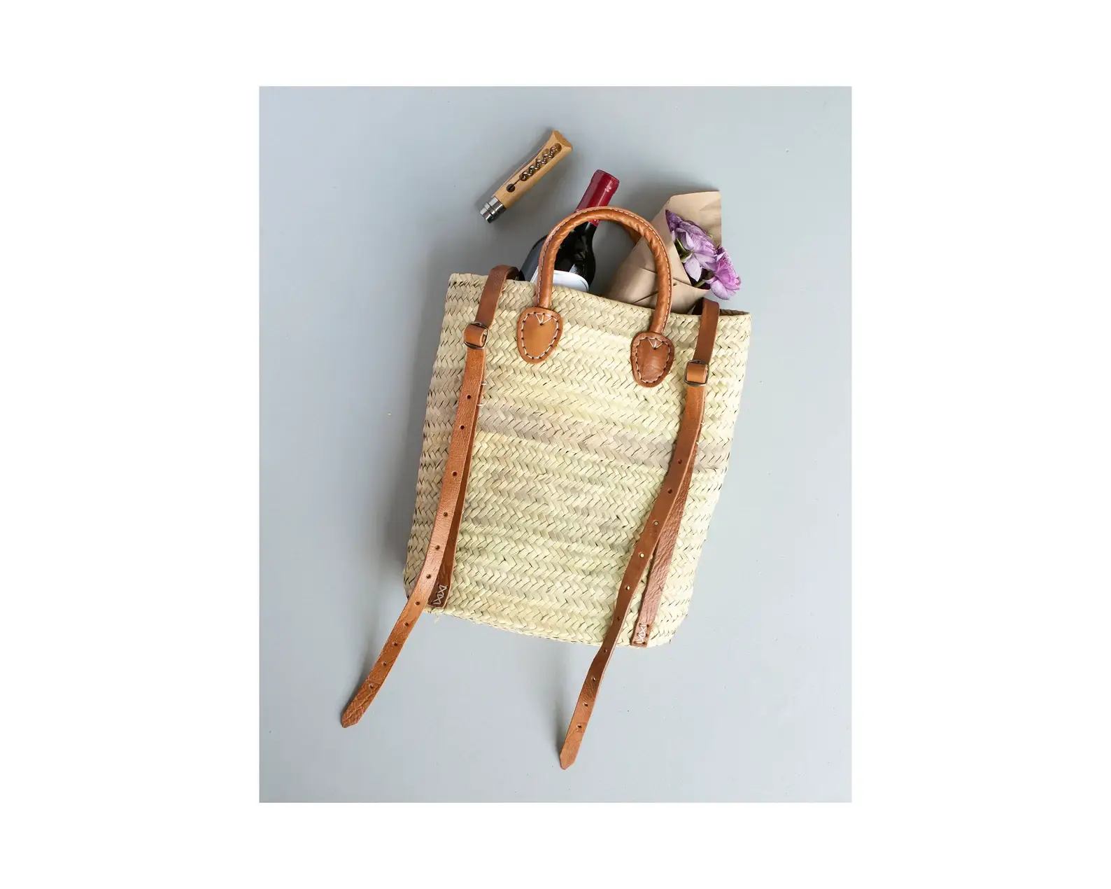 DarKech - Wholesale Backpack - Women's - French Market Backpack, Woven Backpack2