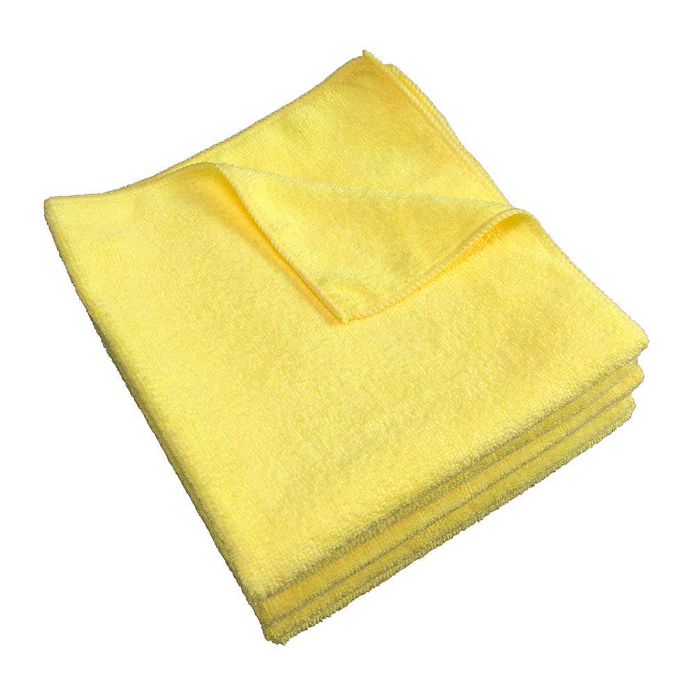Arkwright Home - Wholesale Cleaning Cloth - Bulk Case of 240 Cleaning Cloths, 12x12 Microfiber, Colors6