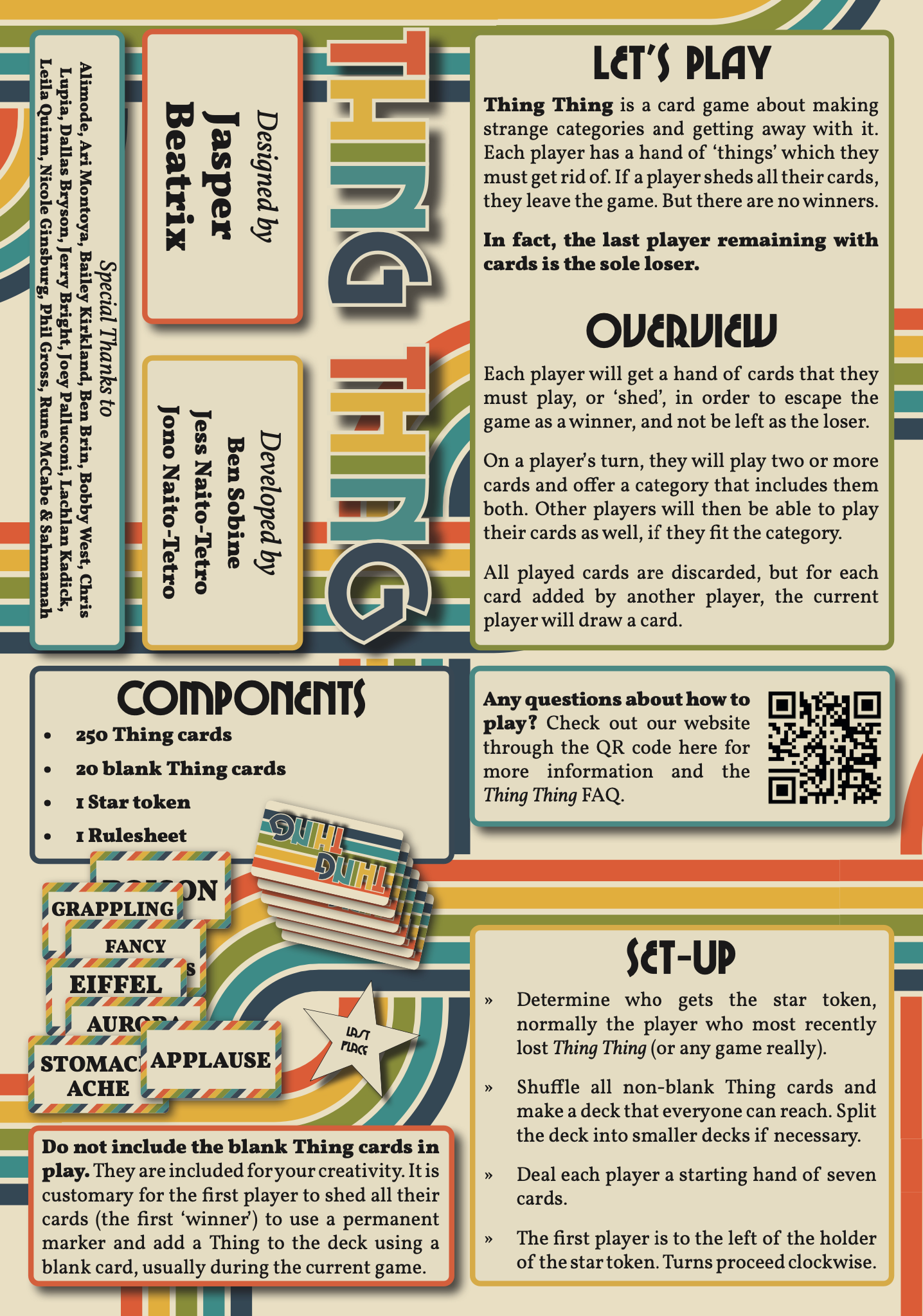 QMDirect - Wholesale Card Game - Thing Thing8