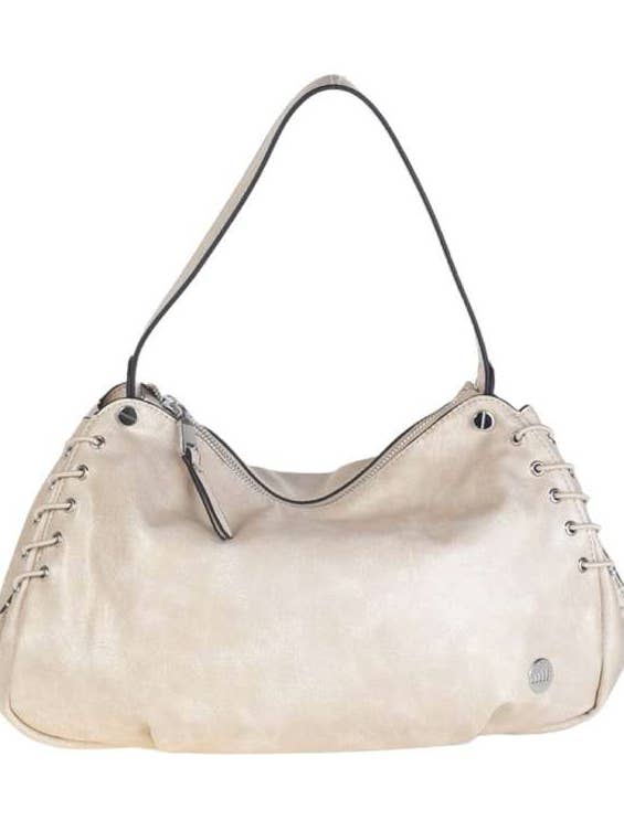 URBAN HARISA BOLSA DE OMBRO P.U. PELE BEGE por atacado de Volum Bags