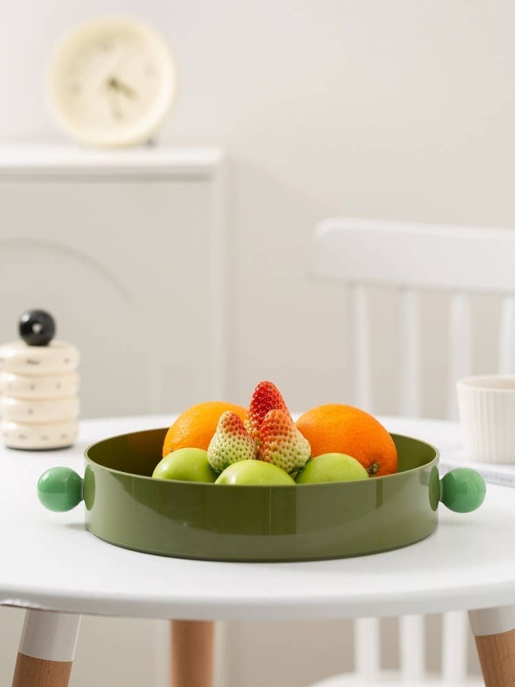 INSPECIAL HOME - Wholesale Decorative Tray - Jelly Bean Fruit Tray, Whimsical Dopamine Decorative Tray0
