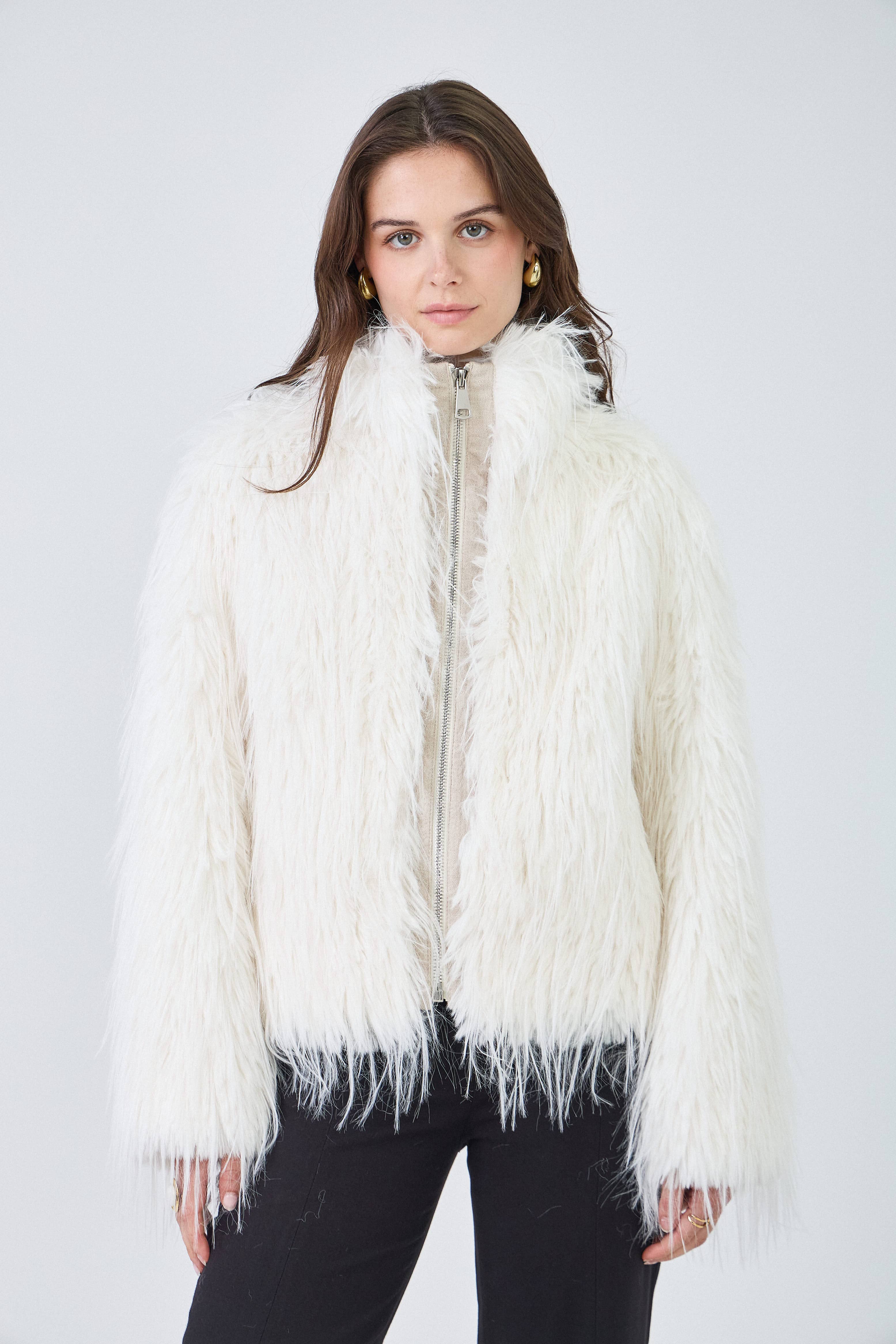 Giovanni Paris - Wholesale Fur/Faux Fur Coat - Women's - Lou Jacket6