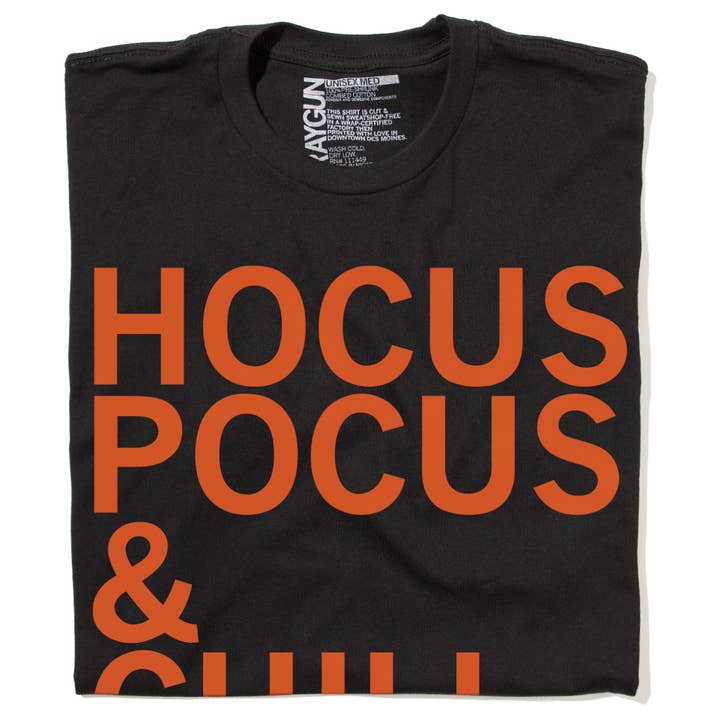 Hocus Pocus & Chill T-Shirt for wholesale by RAYGUN