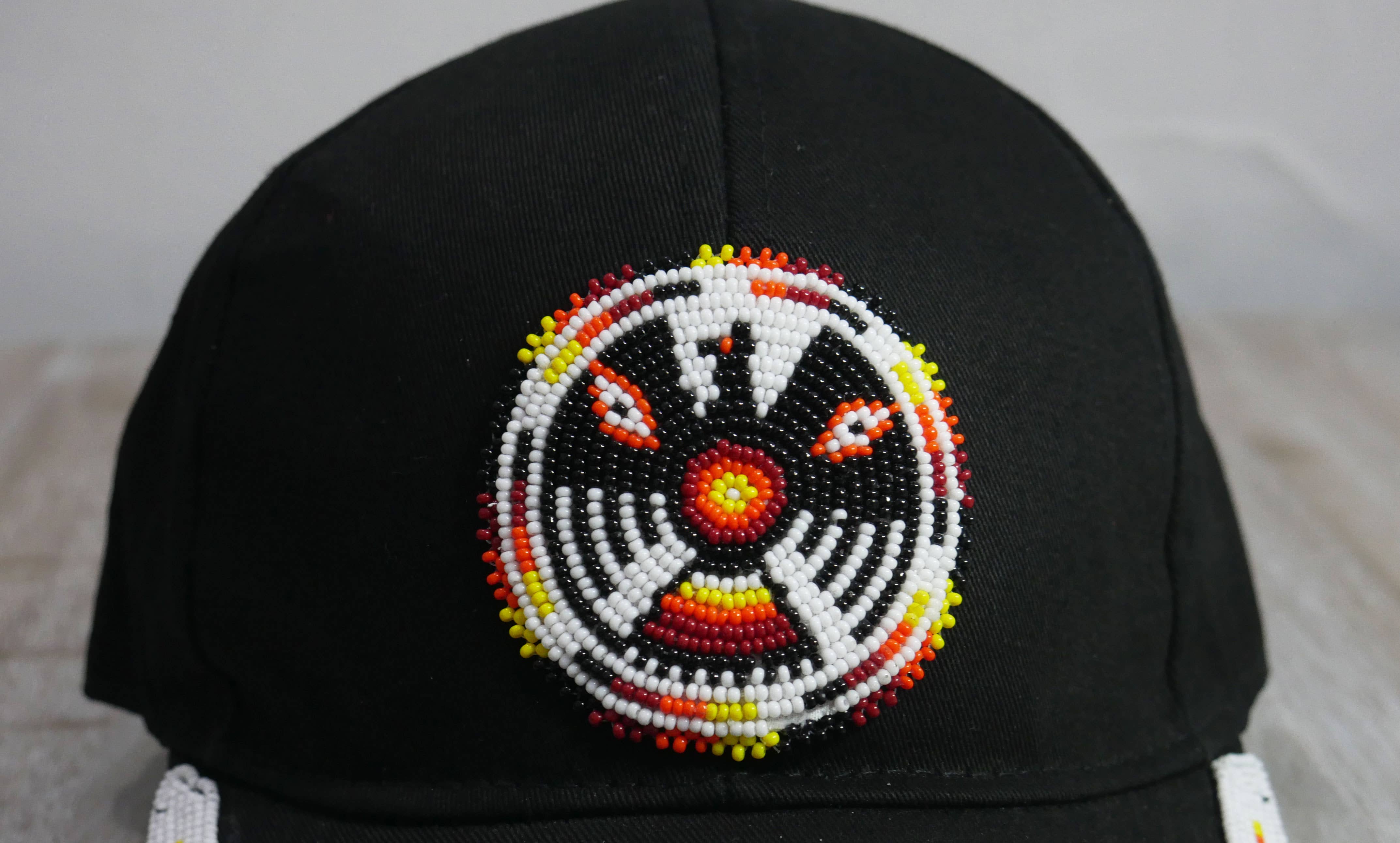 KANGURAH - Wholesale Baseball Cap - Unisex - Native American Beaded cap Beaded Baseball cap Beaded Hat  1