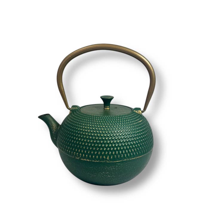 Ja-Unendlich - Wholesale Tea Pot - Grain teapot made of cast iron, 0.8l iron pot