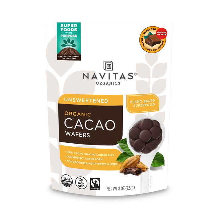 Cacao Wafers för wholesale av Navitas Organics