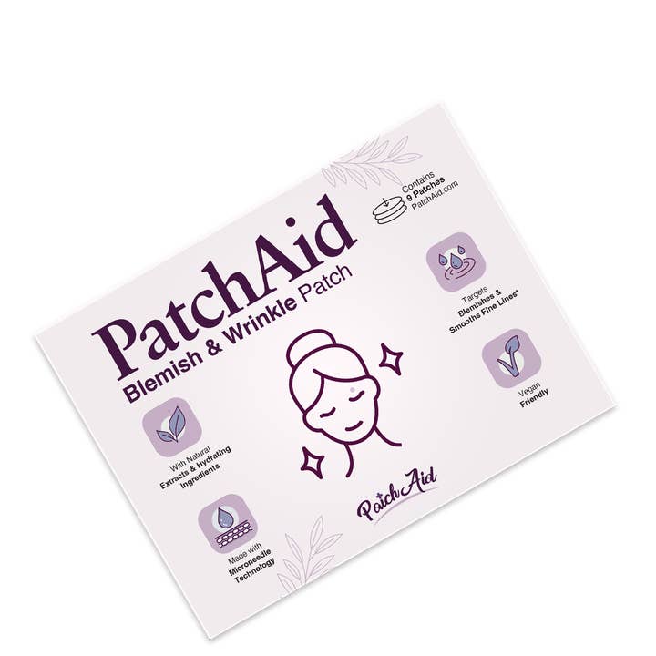 PatchAid - Wholesale Skin Smoothing Kit - Blemish & Wrinkle Patch with Microneedle Technology2