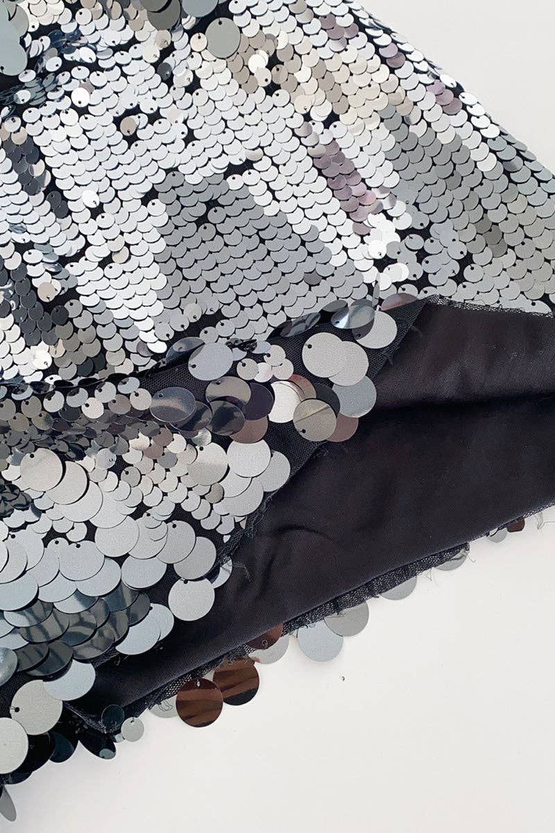 Mccolin - Wholesale Skirt - Women's - Sequin Night-Out Mini Skirt6