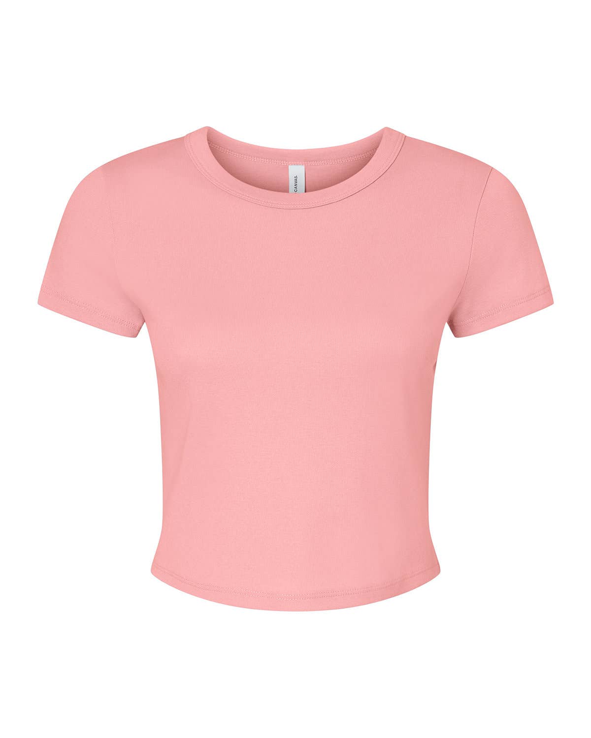 Total Apparel - Wholesale T-Shirt - Women's - Bella Canvas Ladies' Micro Ribbed Baby Tee | Cropped | 10103