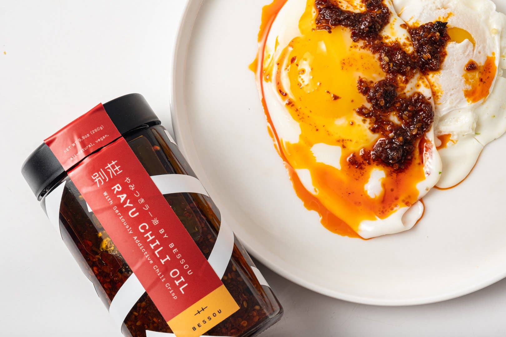 Pom Pom Popcorn by Bessou - Wholesale Sauce - Rayu Chili Oil 8 fl. oz (240 ml) 4