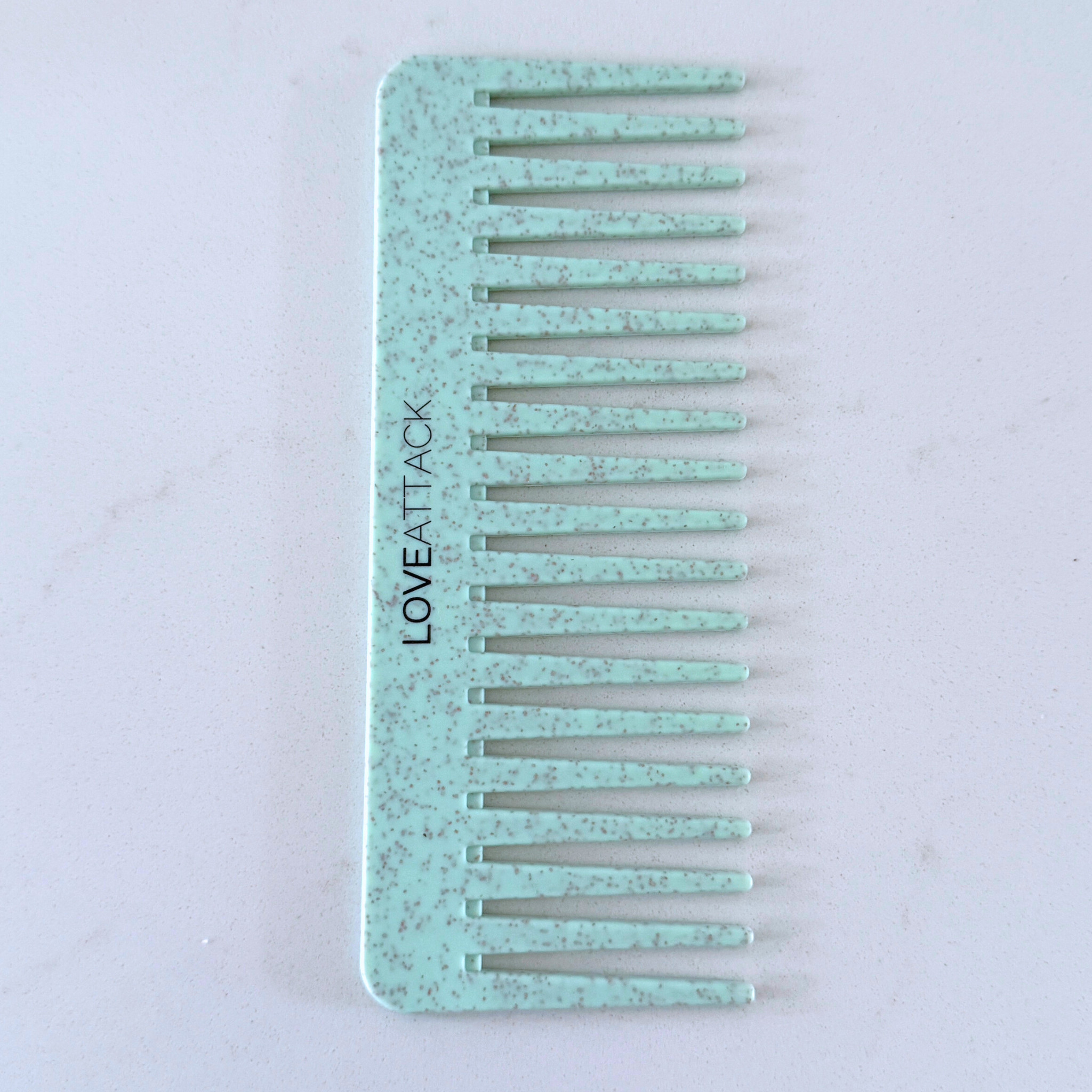Love Attack - Wholesale Hair Brush/Comb - Wheat Straw Wide Tooth Wet/Dry Detangling Hair Combs5