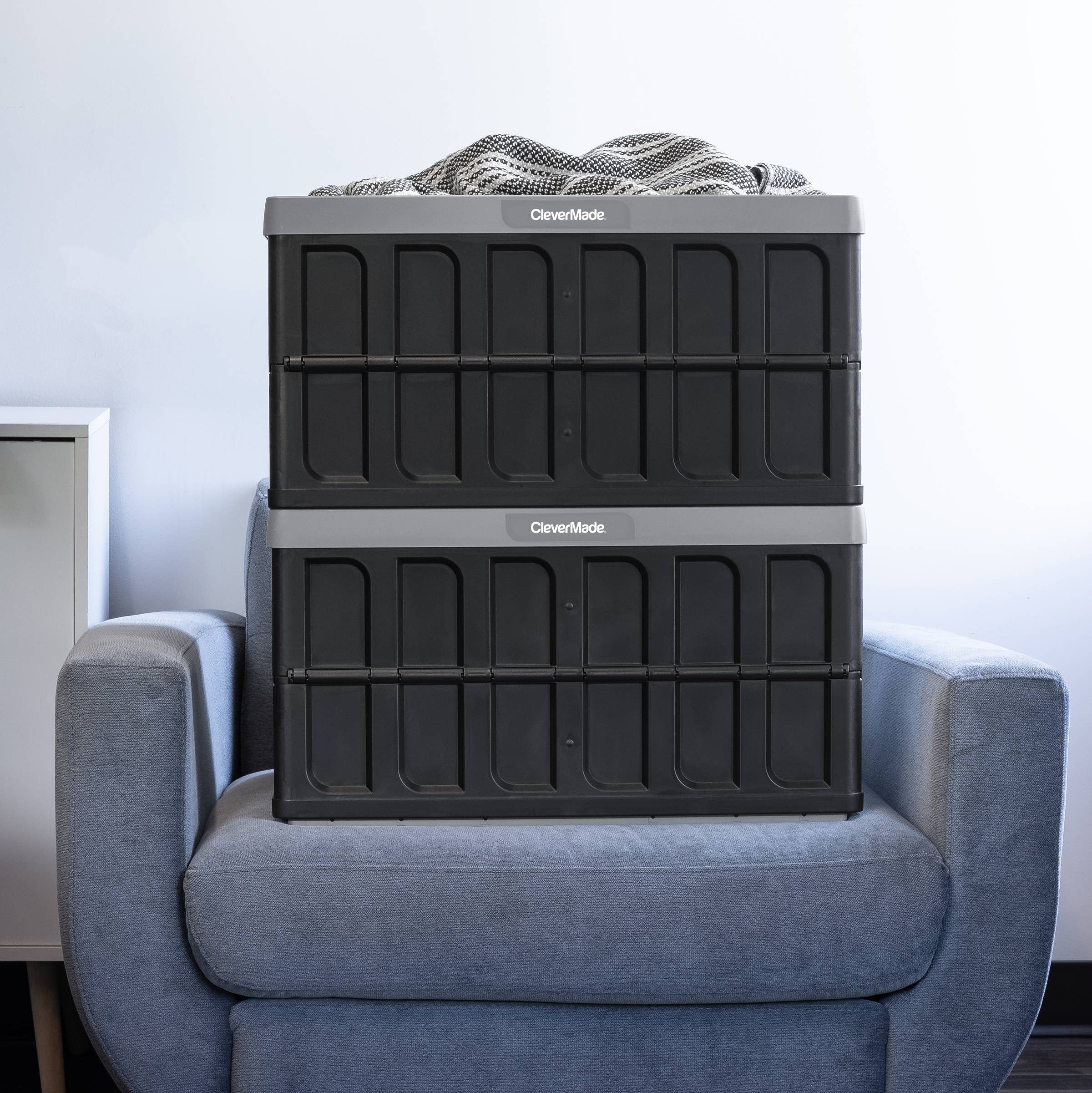 CleverMade - Wholesale Storage Bin - 46L Collapsible Storage Bin (400 Series)9
