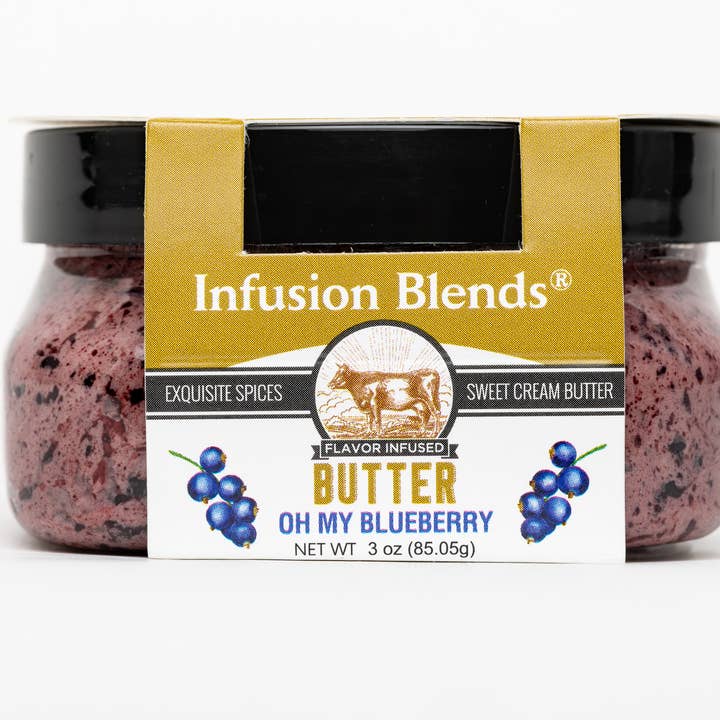 IB Foods Infusion Blends - Wholesale Butter - Oh My Blueberry Flavored Butter2