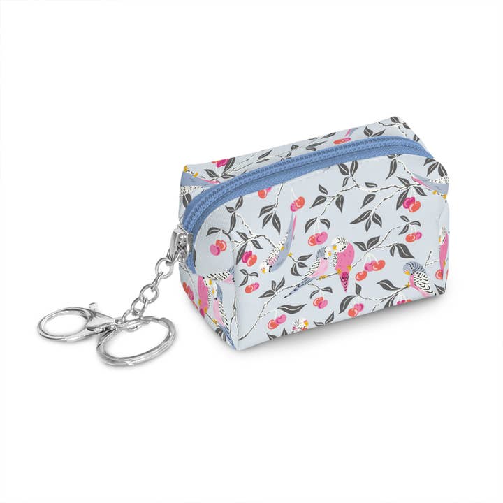 Studio Oh! - Wholesale Pouch - Women's - Birds in the Cherry Tree Key Chain Pouch1