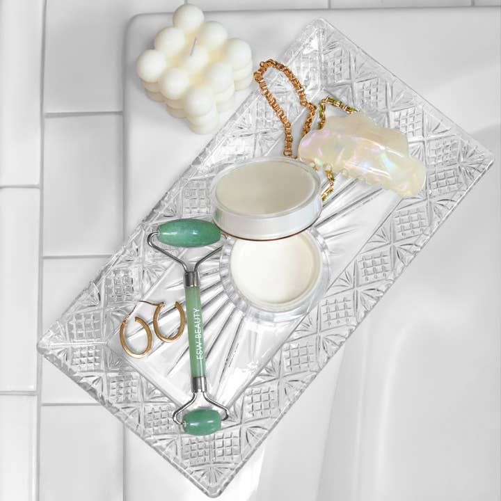 ESW Beauty - Wholesale Face/beauty roller - Mint Green Tea Jade Crystal Facial Roller6