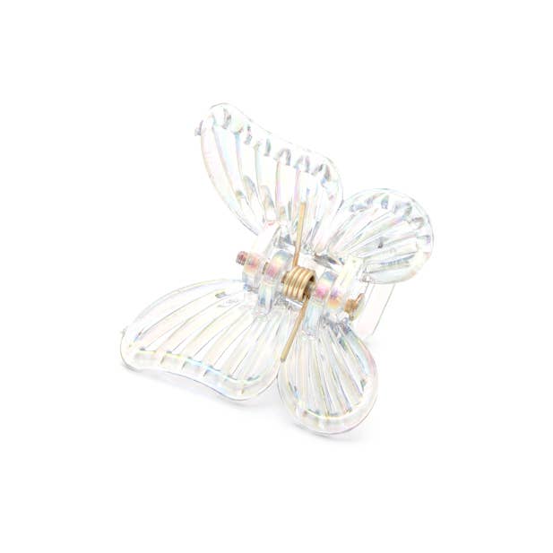 Inca UK - Wholesale Hair Clip - Kids - Card of 4 butterfly mini clamps. 2.5cm2