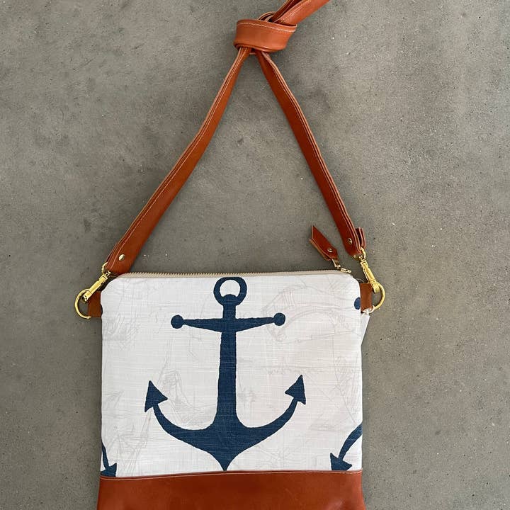 Umhängetasche Anchors Away für den Großhandel von Melmax Design