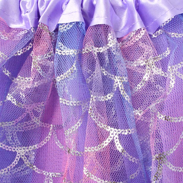 Inca UK – wholesale Tutu – Child – Lilac net mermaid tutu. Triple layered. Children's size2