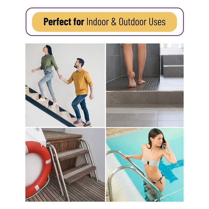 Bates Choice - Wholesale Tape - Anti Slip Tape Transparent, 4 Inch, 30 Feet5