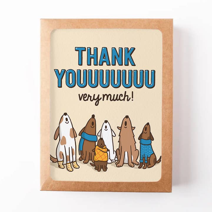 Coffret Cadeau Merci Chiens Hurlants pour la vente par Semi Sweet Press