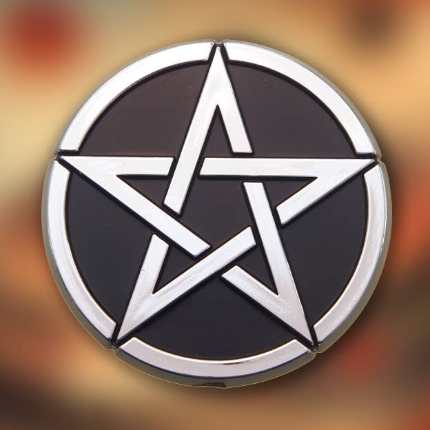 Emblema Auto Pentacolo | 2,5" | Confezione da 10 per la vendita all'ingrosso da parte di Ring of Fire Enterprises