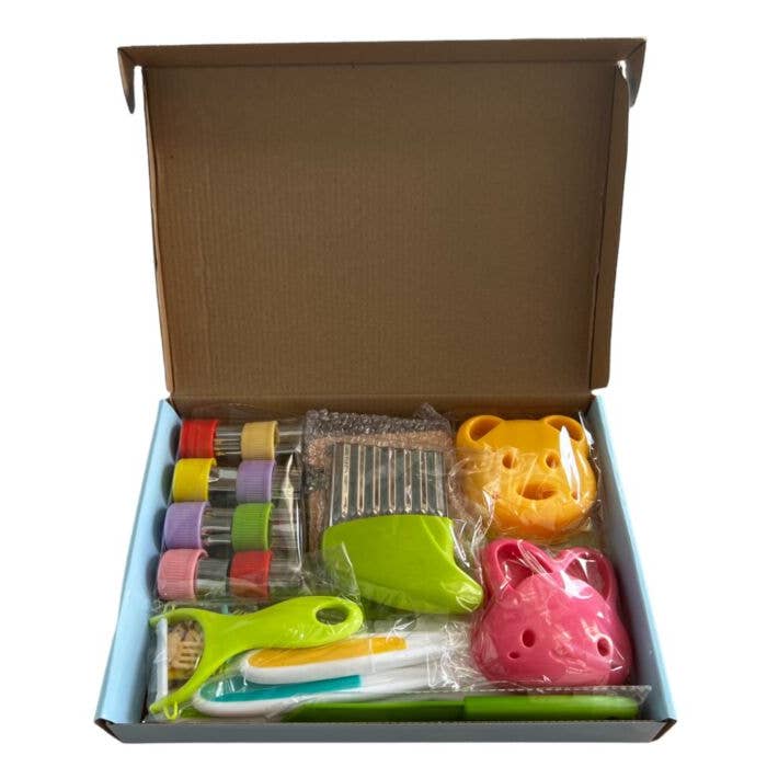 Clever Monsters - Wholesale Toy Set - Kids - Kids knife set for real cooking (29 pcs)6