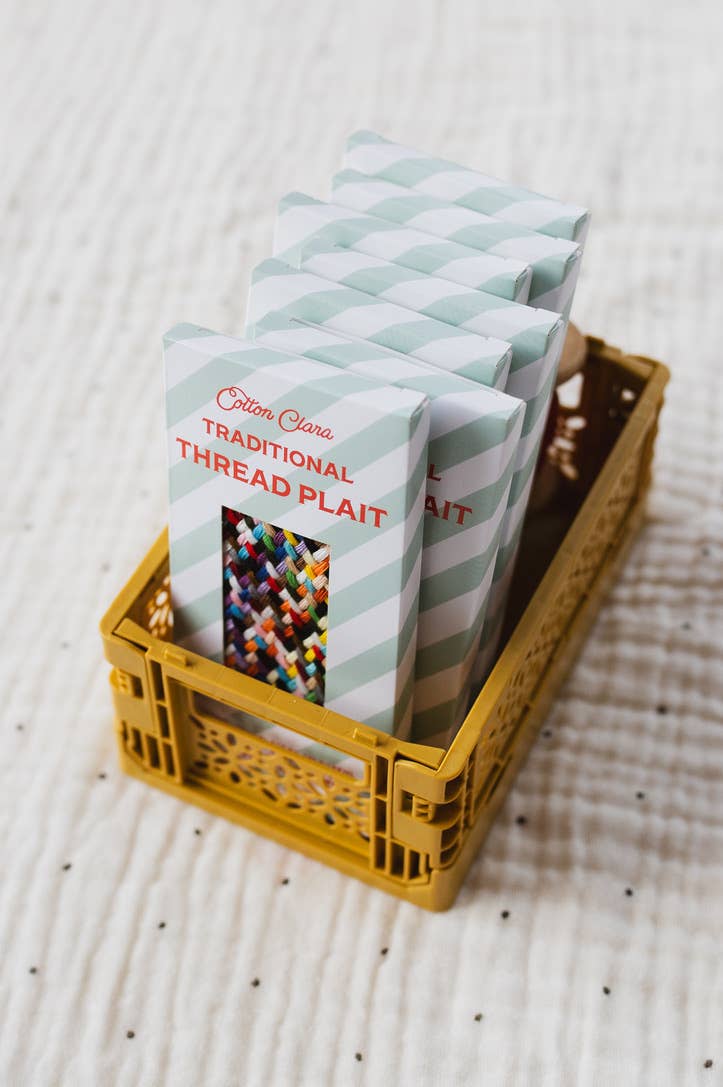 Cotton Clara Craft Kits & Supplies - Wholesale Embroidery/Cross Stitch Supplies - Traditional Thread Plait for Mending4