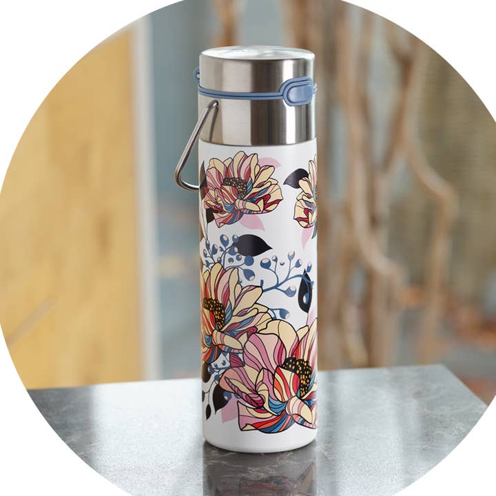 Eigenart - Wholesale Water Bottle - Stainless Steel Bottle LEEZA "Moon"0