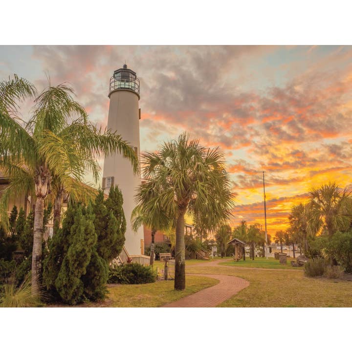 Phil Stagg Photography - Wholesale Puzzle - Adult - Cape St. George Light House - 1000 Piece Florida Puzzle1