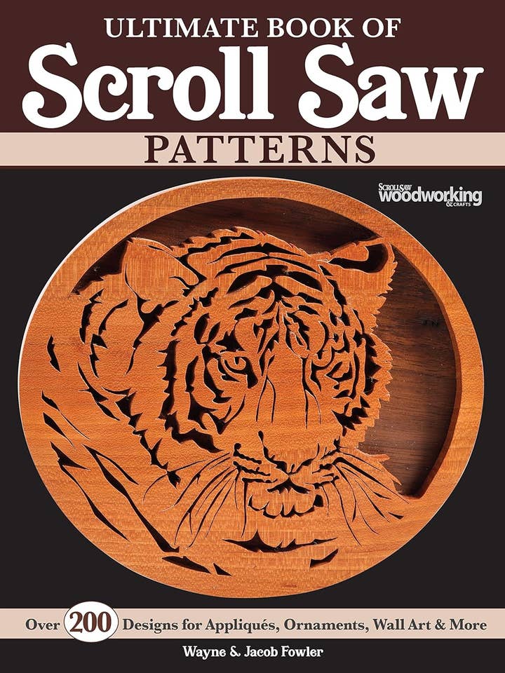 Ultimate Book of Scroll Saw Patterns - Over 200 Designs for wholesale by Fox Chapel Publishing