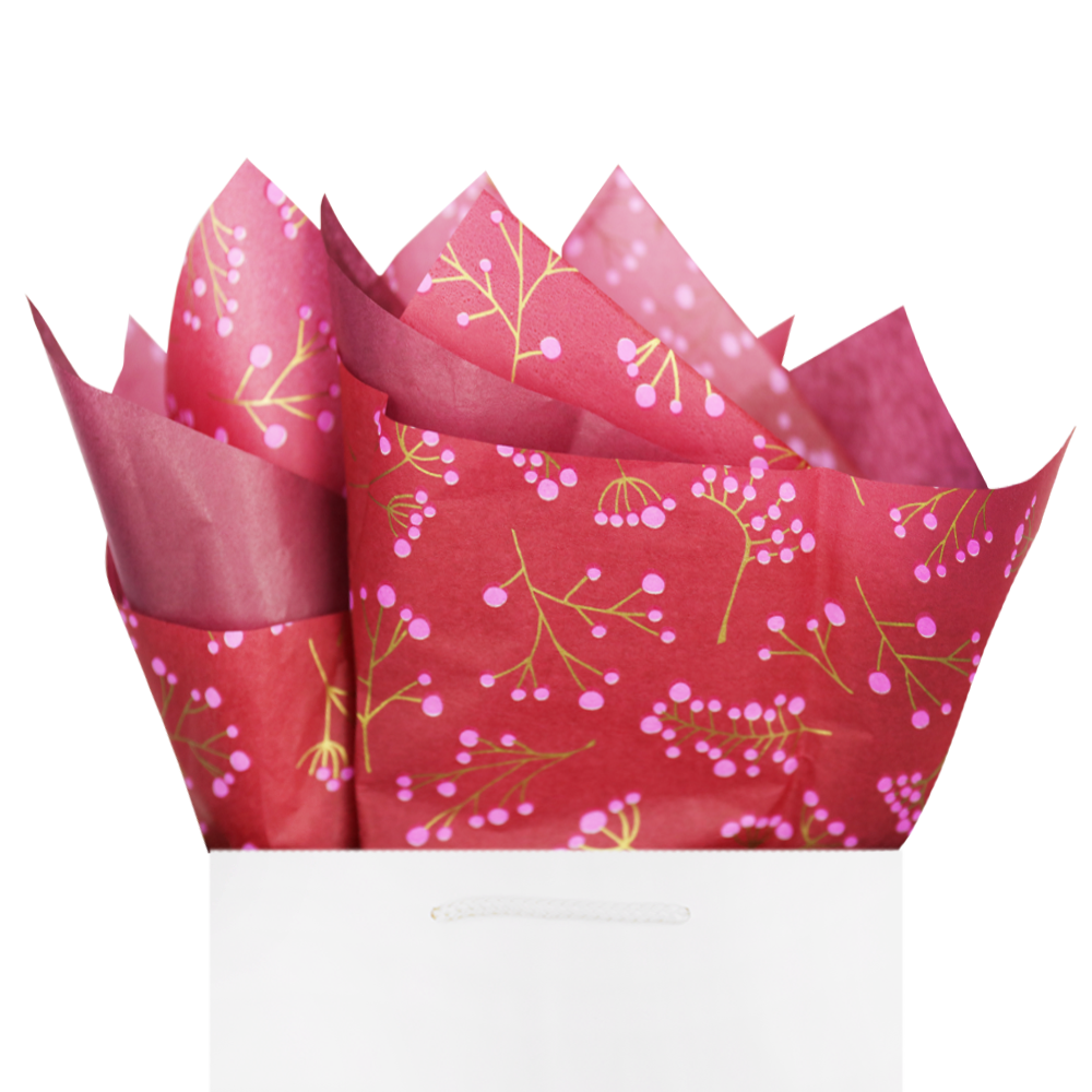 BllalaLab - Wholesale Vloeipapier - Klassiek bloemenpatroon geschenkverpakking tissuepapier7