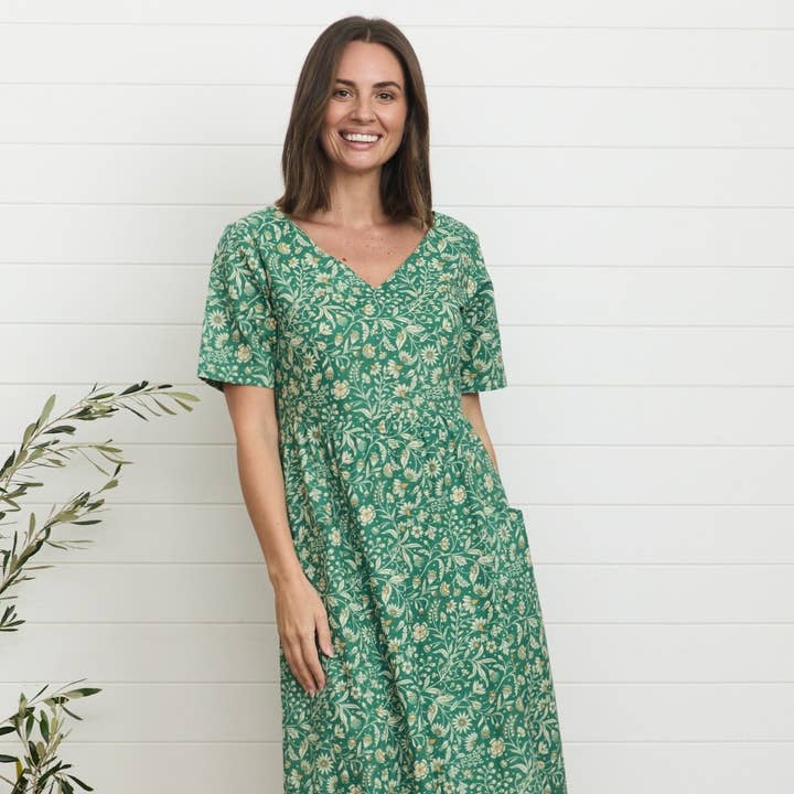 Alice Midi Dress - Ivy for wholesale by MahaShe