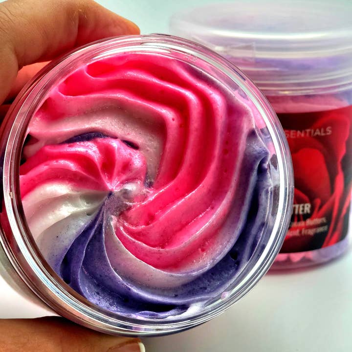 SMALL Whipped Shea Body Butter; LOVE (Love Spell) for wholesale by Eileen's Essentials, llc