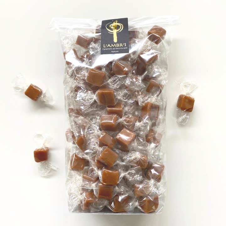 L'ambr'1 - Wholesale Caramel - Confectionery - Salted butter caramels - 500g1
