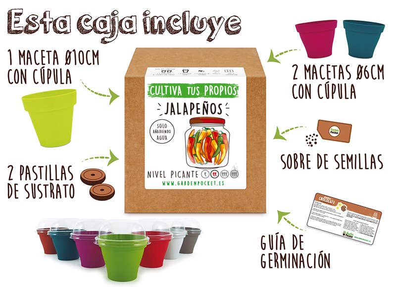 Garden Pocket - Wholesale Plant Seeds - UD - JALAPENOS1