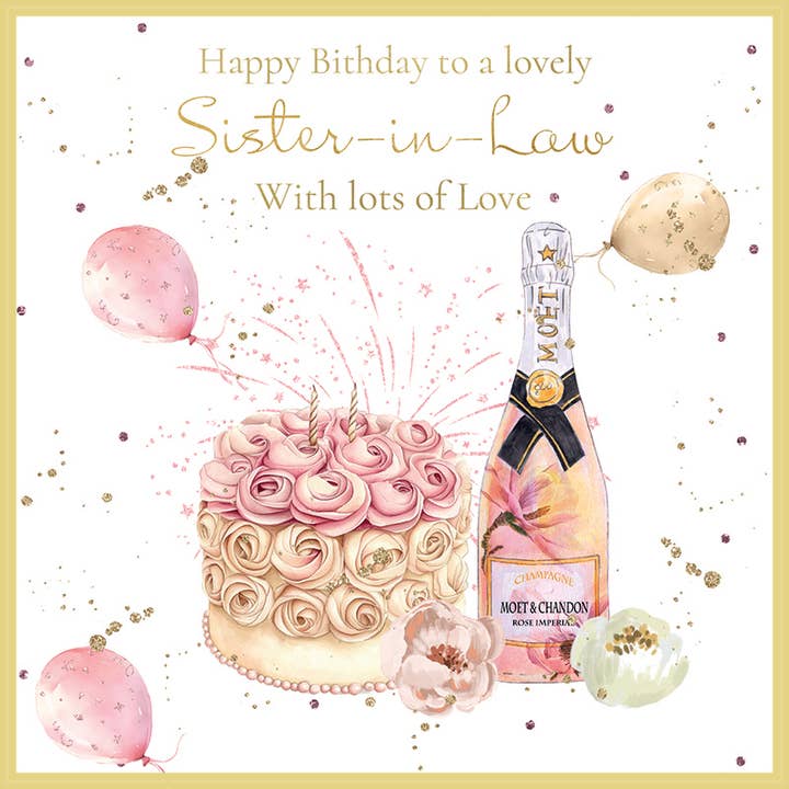 Auguri e Sogni - Compleanno della Cognata per la vendita all'ingrosso da parte di Rush Design Ltd