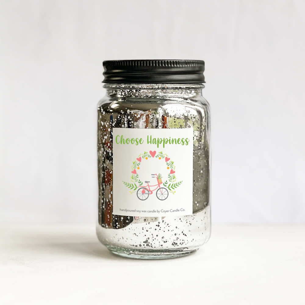 Coyer Candle Co. - Wholesale Jar/Filled Candle - 16 oz. Glimmery Speckled Candles - Signature Collection1