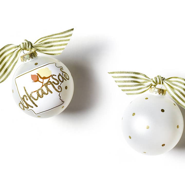 Décoration en verre à motif Arkansas pour la vente par Happy Everything!