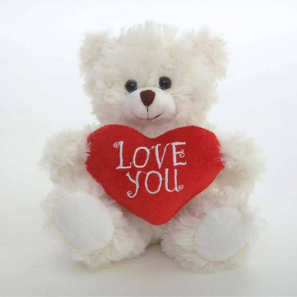 Plushland - Vendita all'ingrosso Peluche - Bambini e neonati - Orsacchiotto di San Valentino da 6″ e 9″ | Peluche con Cuore Ti Amo3