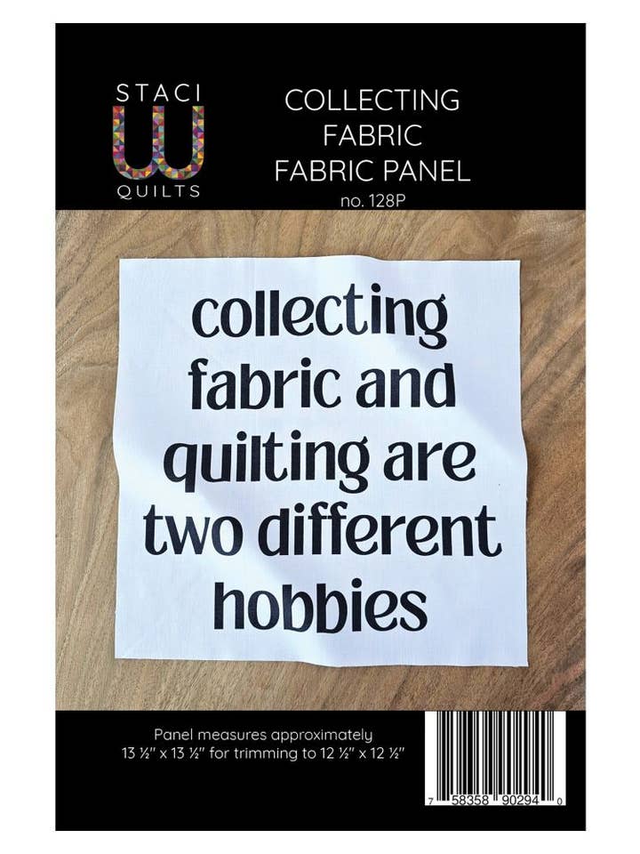 Collecting Fabric Fabric Panel for wholesale by Staci W Creative LLC