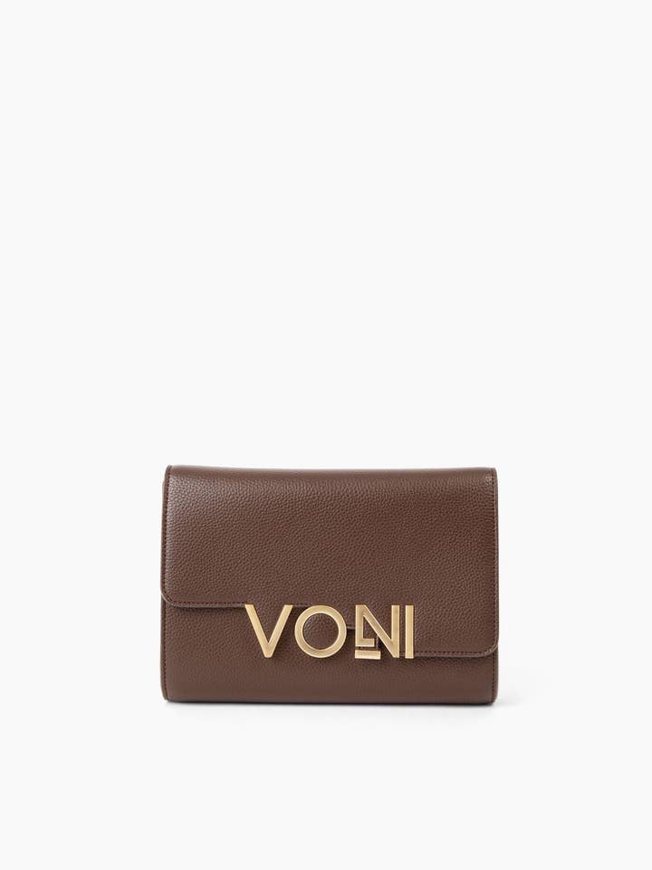 NUDE Clutch - Expresso for wholesale by VONI
