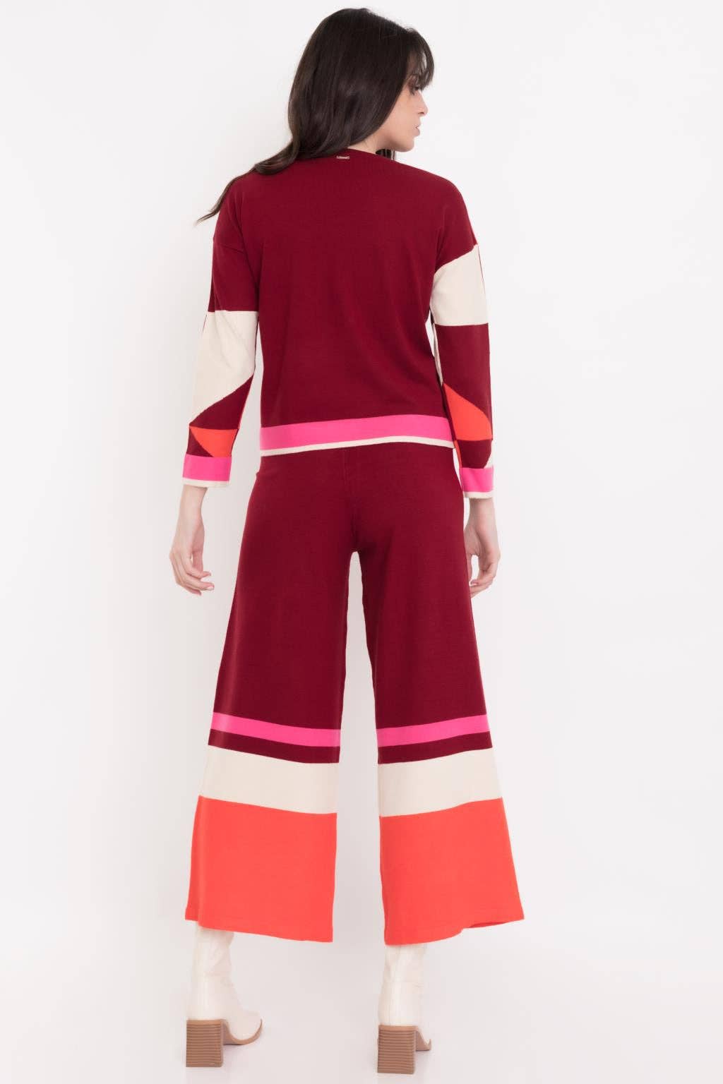 CMS Love - Wholesale Knit Sweater - Women's - GEOMETRIC JERSEY B2B1