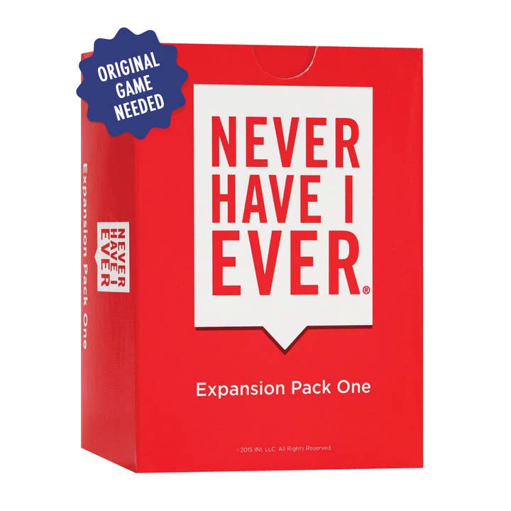 Never Have I Ever, Party Card Game, Expansion Pack One for wholesale by IDEAS NEVER IMPLEMENTED