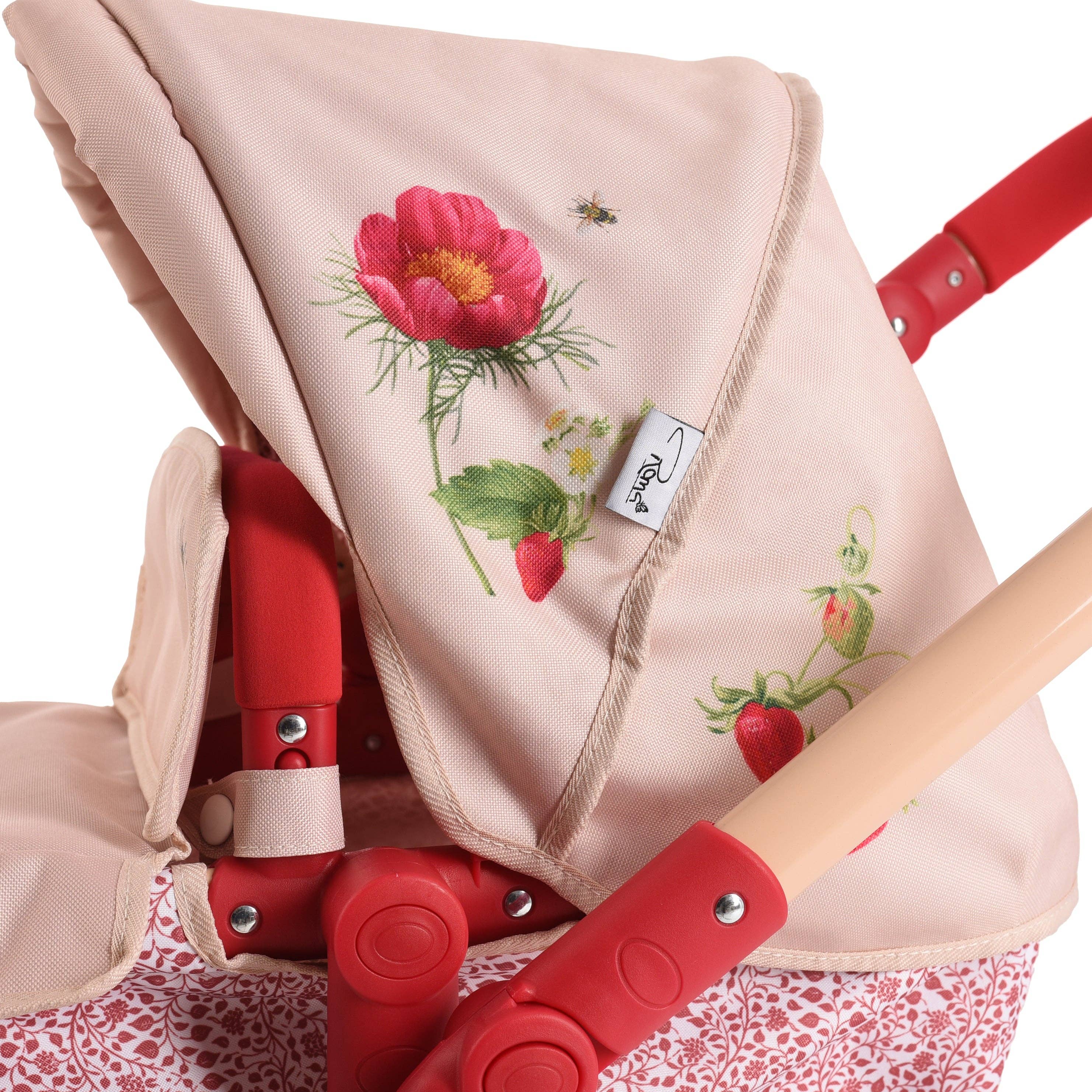 Roma - Wholesale Doll pram – Kids - Roma RHS Single Dolls Pram - Flora6