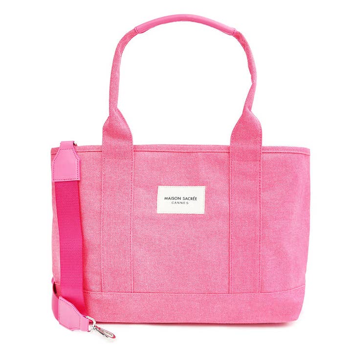 Bolso de Hombro Grande Rosa Miramar para venta al por mayor de Maison Sacrée