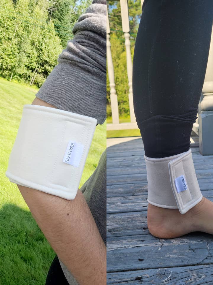 Fabric Pack for Organic Castor Oil - Ankle/Elbow for wholesale by LISS & LANDI