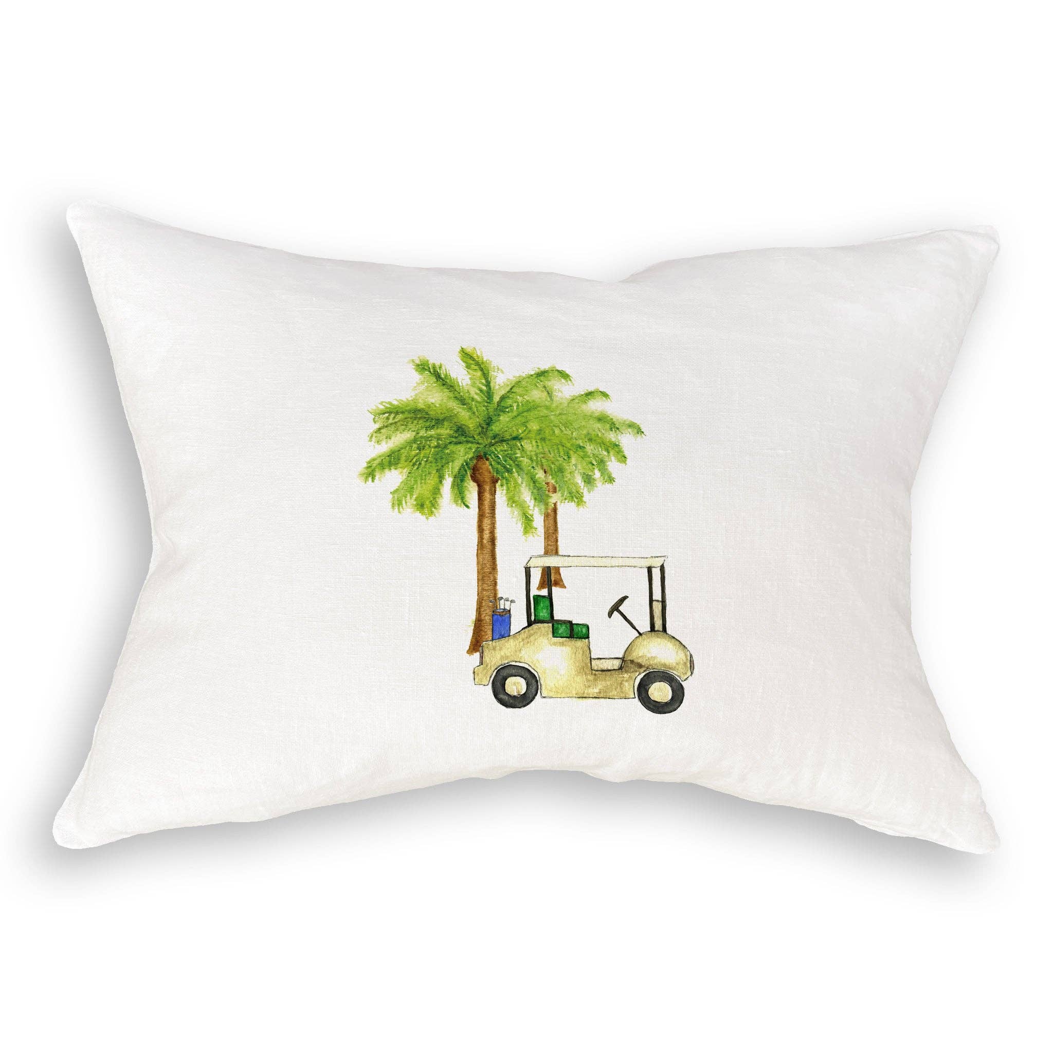 French Graffiti - Wholesale Tea Towel - Golf Cart with Palm Trees9