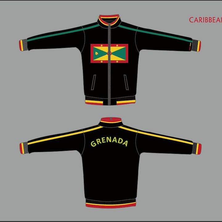 Grenada Flag Jacket for wholesale by Caribbean
